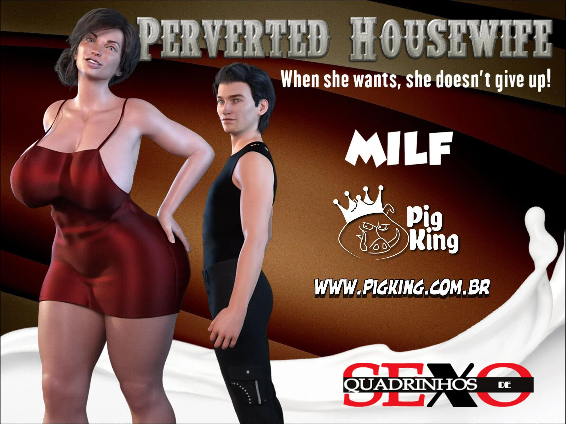 Esposa devassa: HQ 3D explícita com conteúdo adulto intenso Esposa devassa: HQ 3D explícita com conteúdo adulto intenso