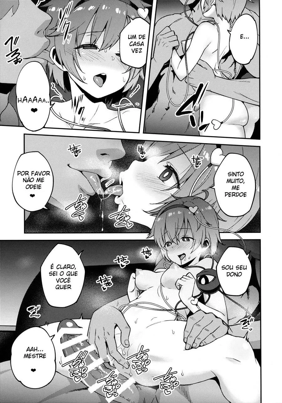 Petada Explícita na Personagem Satori do Touhou - HQ Pornô Entupida de Porra