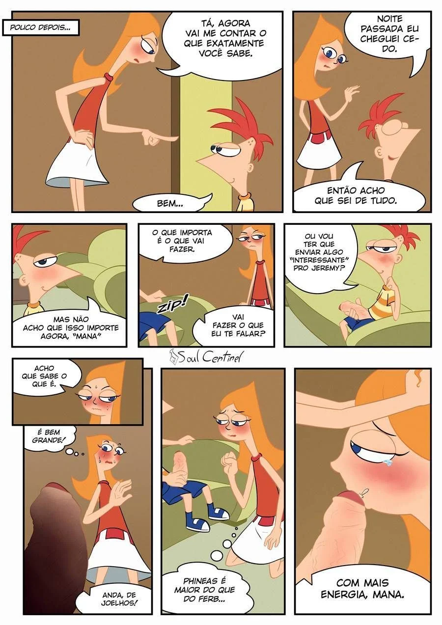Falo Explícito: A Vingança de Phineas em HQ com Sexo Intenso