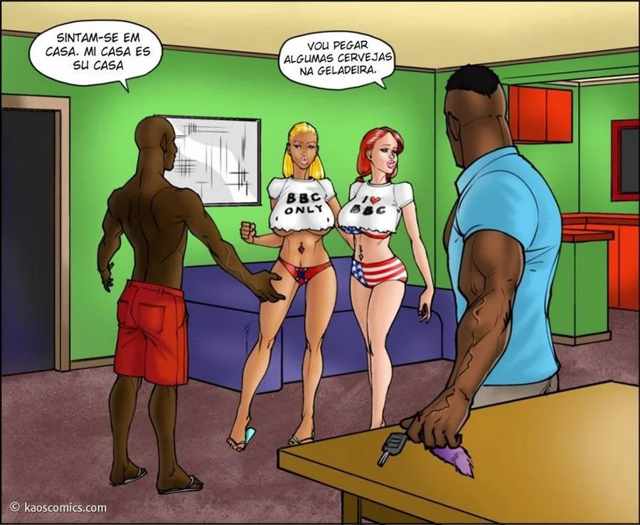 Negros de PICA GRANDE Fodendo Vaginas Brancas em HQ Pornô Explícita