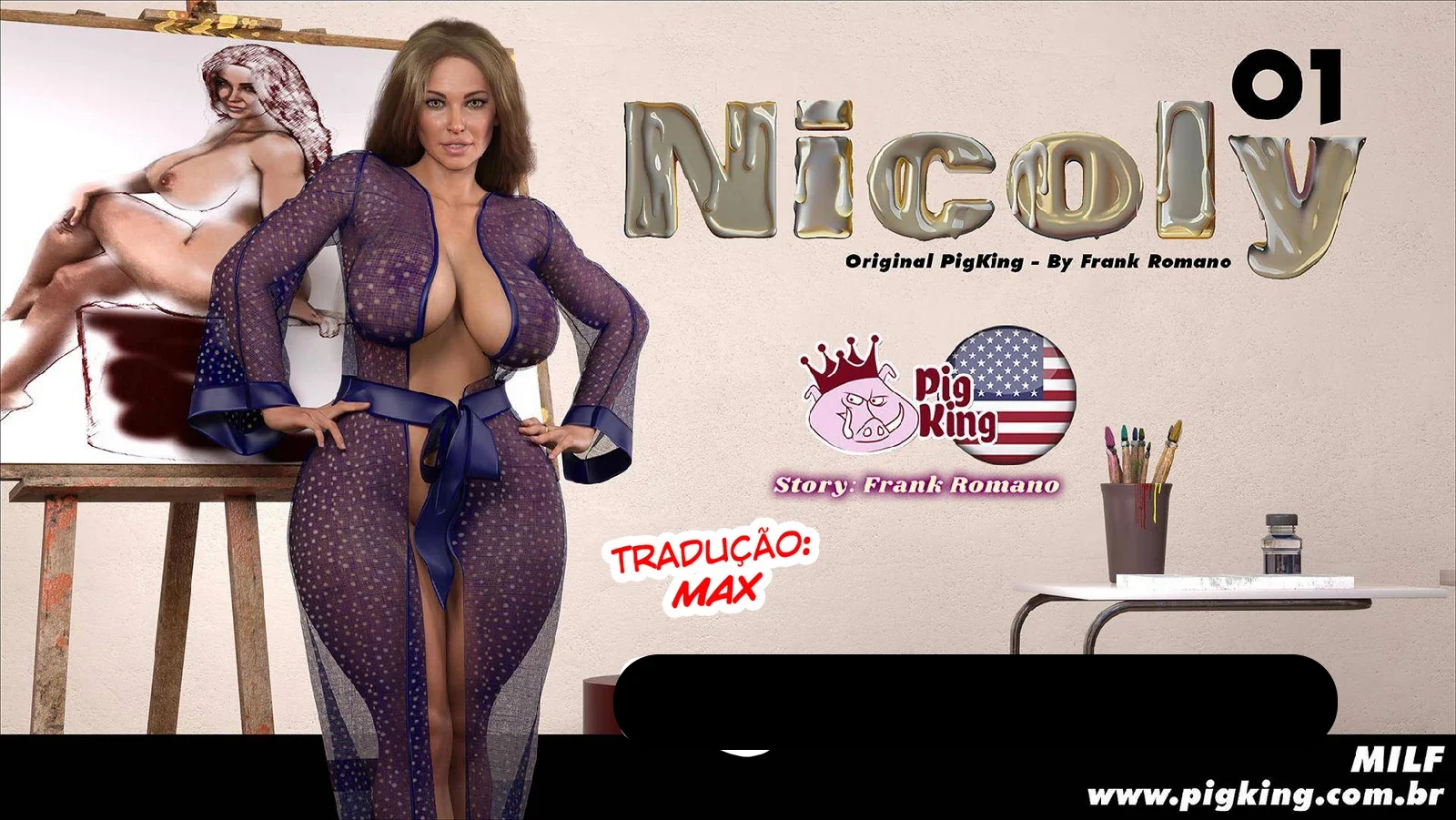 Escravinha Safada Dá o Cu com Vontade para o Rei dos Porcos