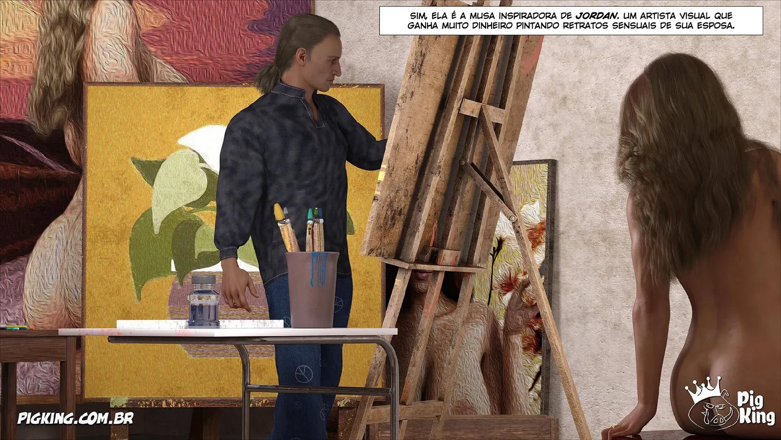 Escravinha Safada Dá o Cu com Vontade para o Rei dos Porcos