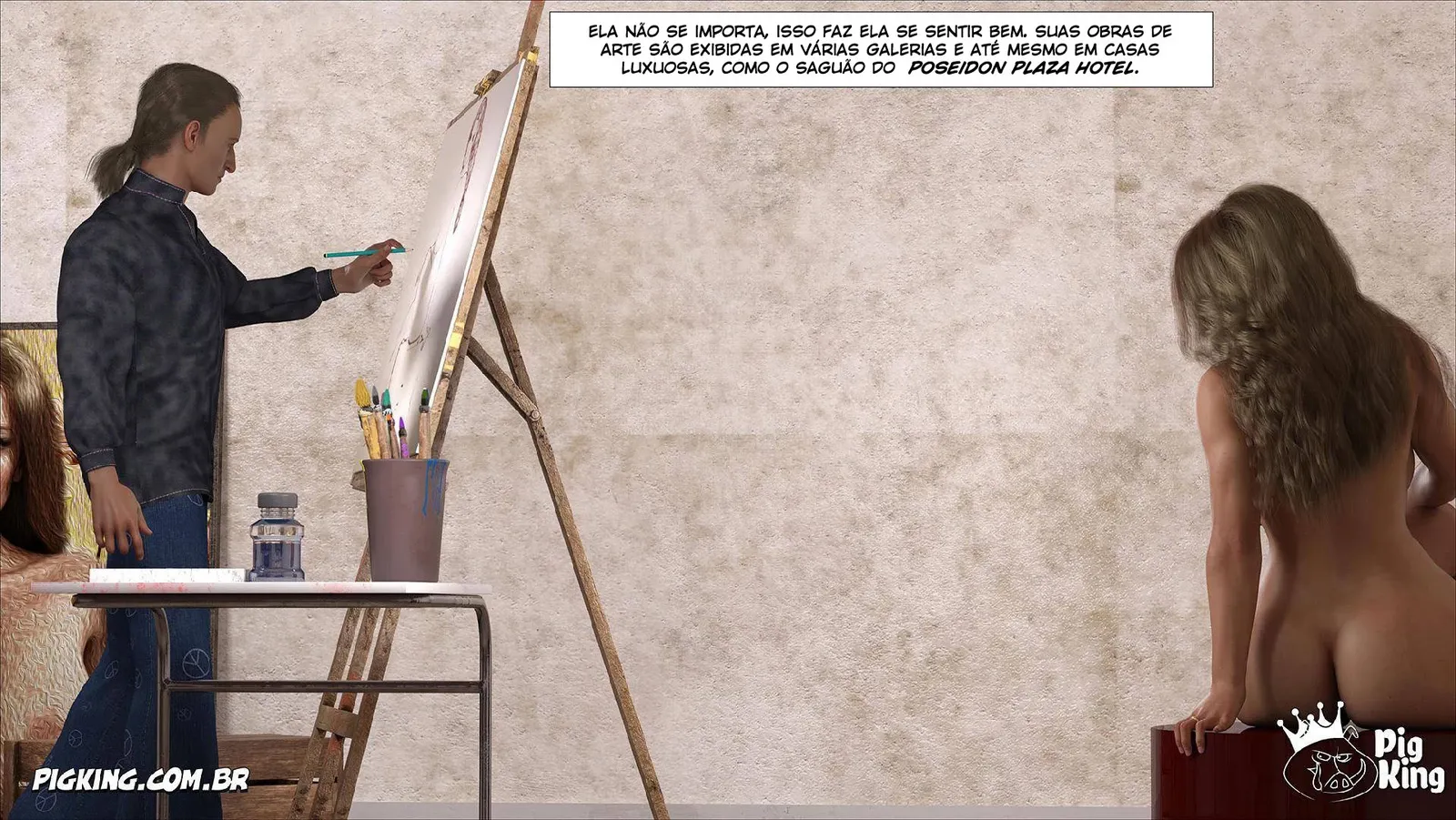 Escravinha Safada Dá o Cu com Vontade para o Rei dos Porcos