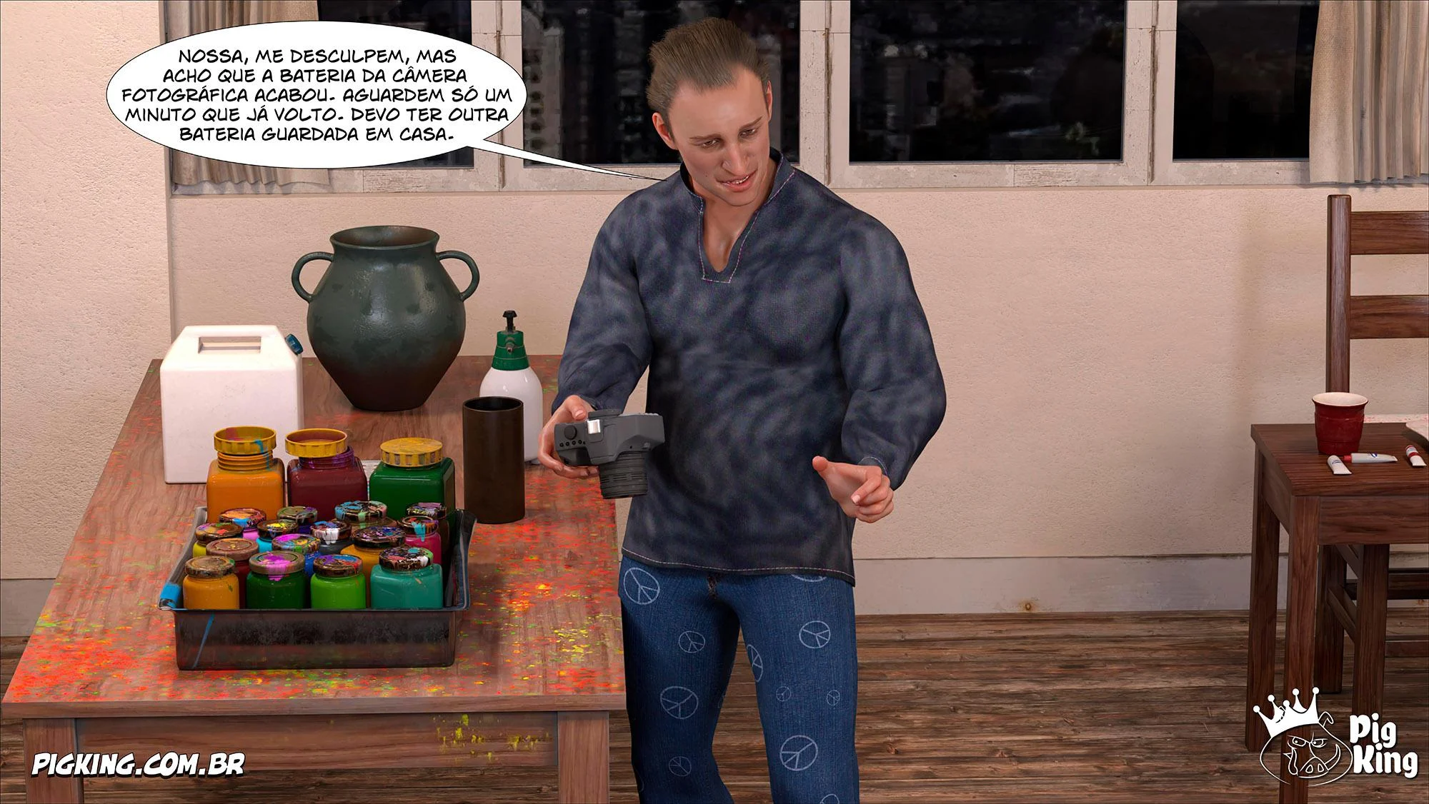 Realeza Luxuriosa: Nicoly se Entrega ao Rei Suíno em Cenas Explícitas