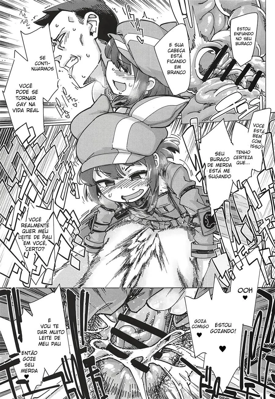 O Demônio Rosa Vai Te Encher de Prazer no Rabo - HQ Explícita