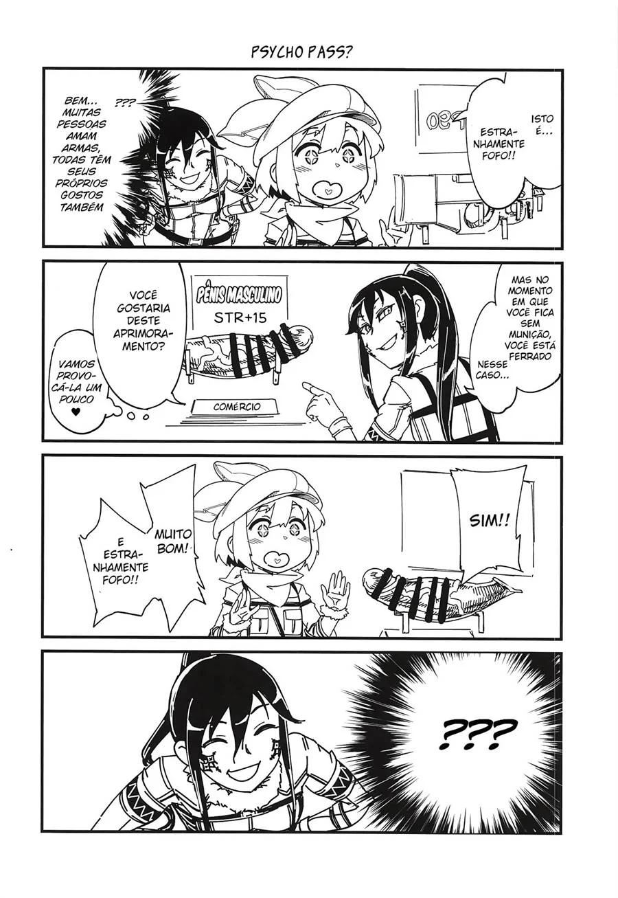 O Demônio Rosa Vai Te Encher de Prazer no Rabo - HQ Explícita