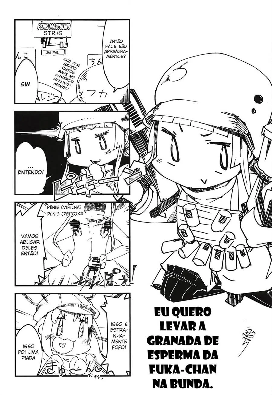 O Demônio Rosa Vai Te Encher de Prazer no Rabo - HQ Explícita