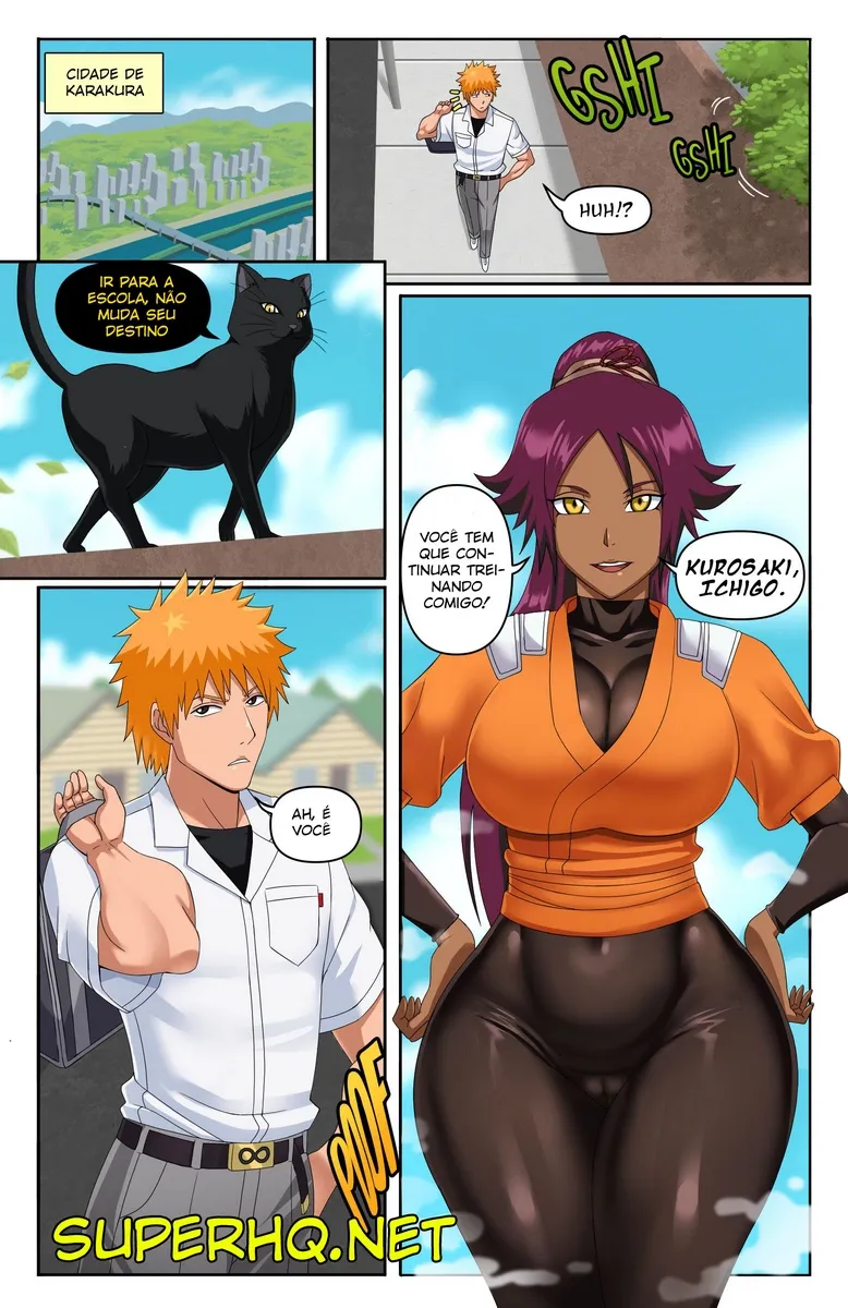 Yoruichi fode insaciável: adentrando o mundo proibido de Bleach em HQ eroticamente gráfica