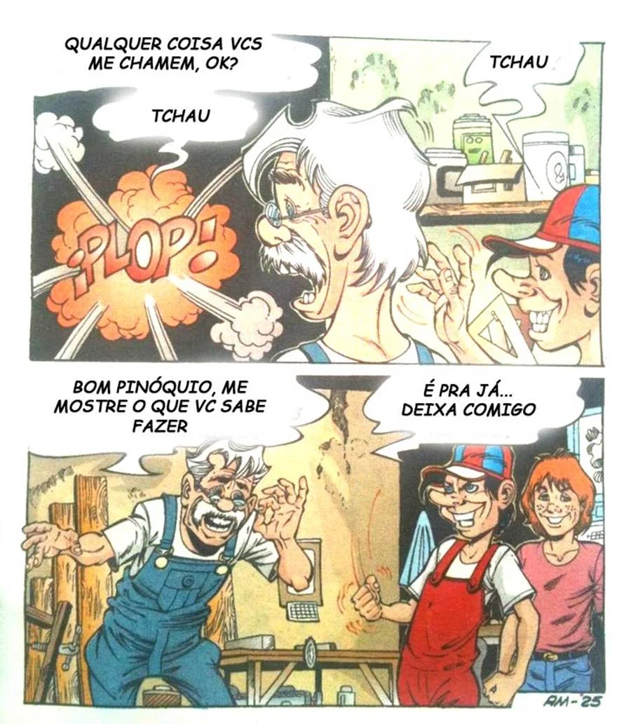 Pinóquio Versão Explícita: A Peça de Madeira Entra na Ação