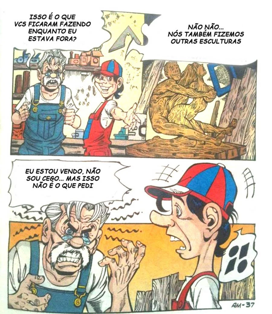 Pinóquio Versão Explícita: A Peça de Madeira Entra na Ação