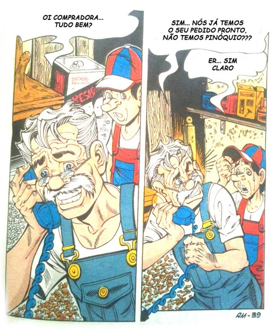 Pinóquio Versão Explícita: A Peça de Madeira Entra na Ação