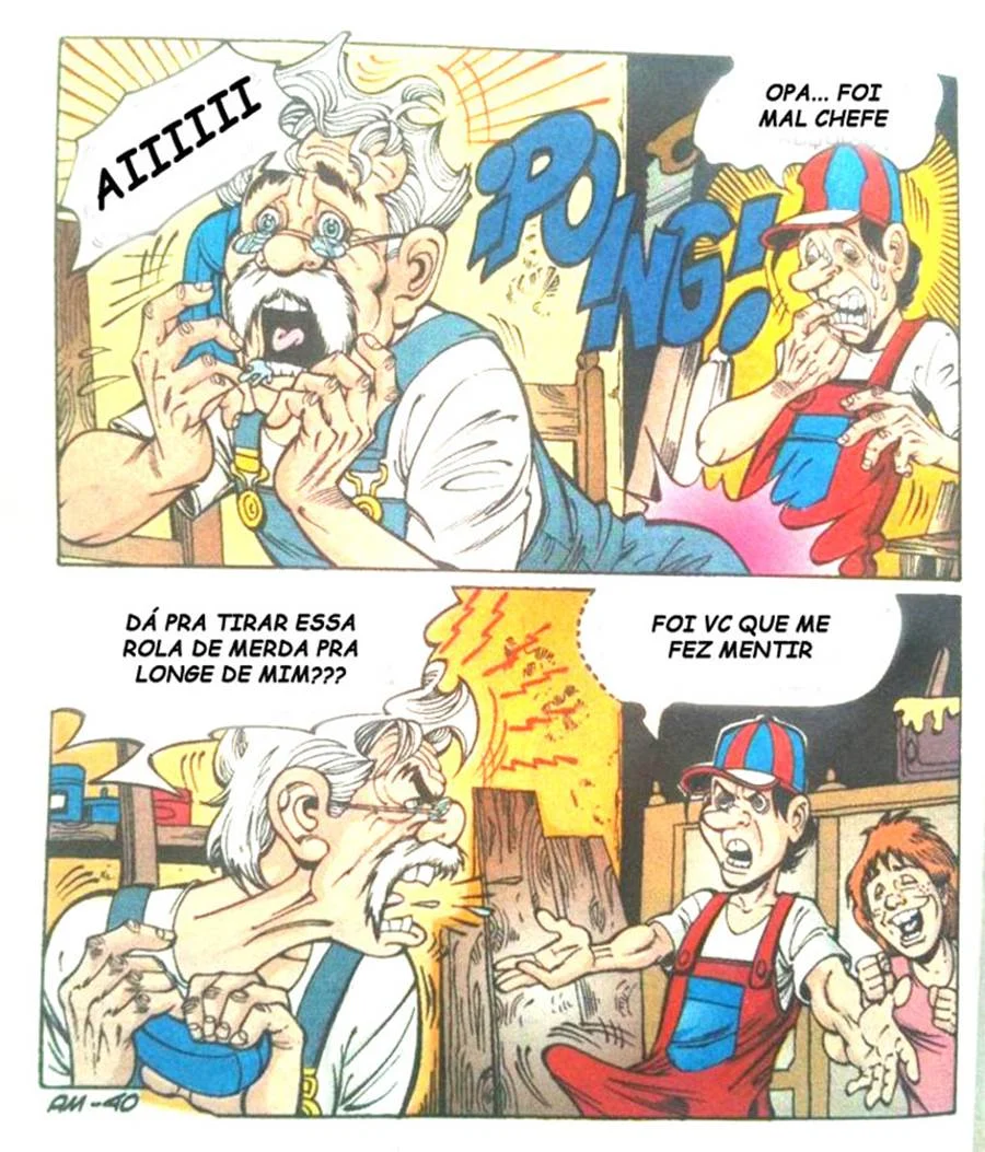 Pinóquio Versão Explícita: A Peça de Madeira Entra na Ação