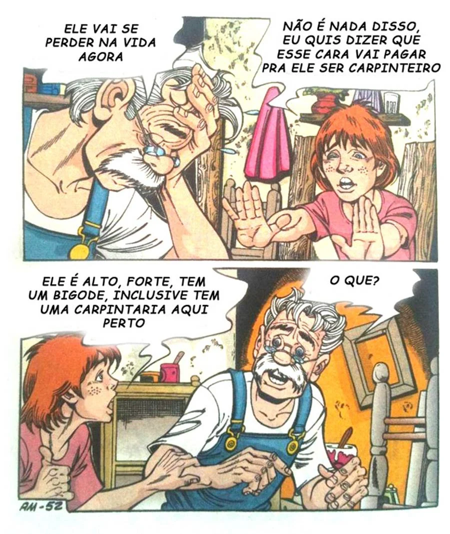 Pinóquio Versão Explícita: A Peça de Madeira Entra na Ação