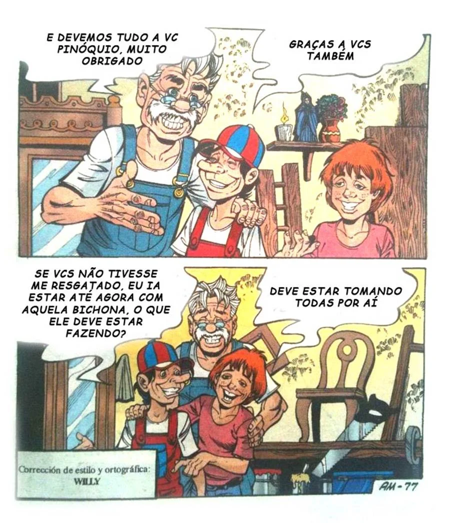 Pinóquio Versão Explícita: A Peça de Madeira Entra na Ação