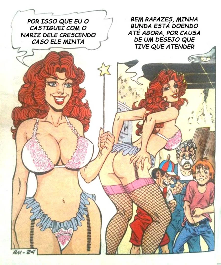 Pinóquio Versão Explícita: A Peça de Madeira Entra na Ação