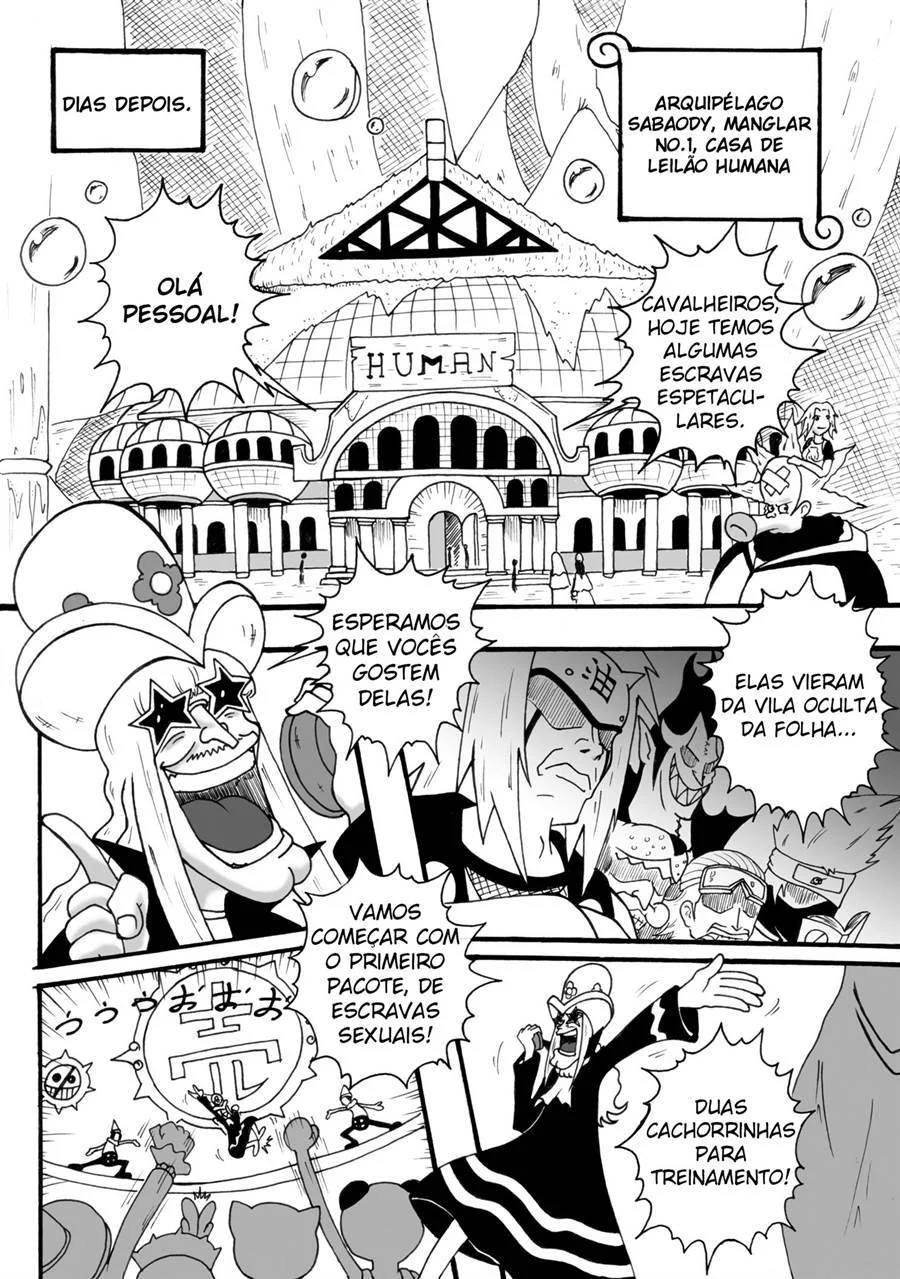 Piratas e Ninjas: Aventuras Eróticas em One Piece - Quadrinhos Proibidos