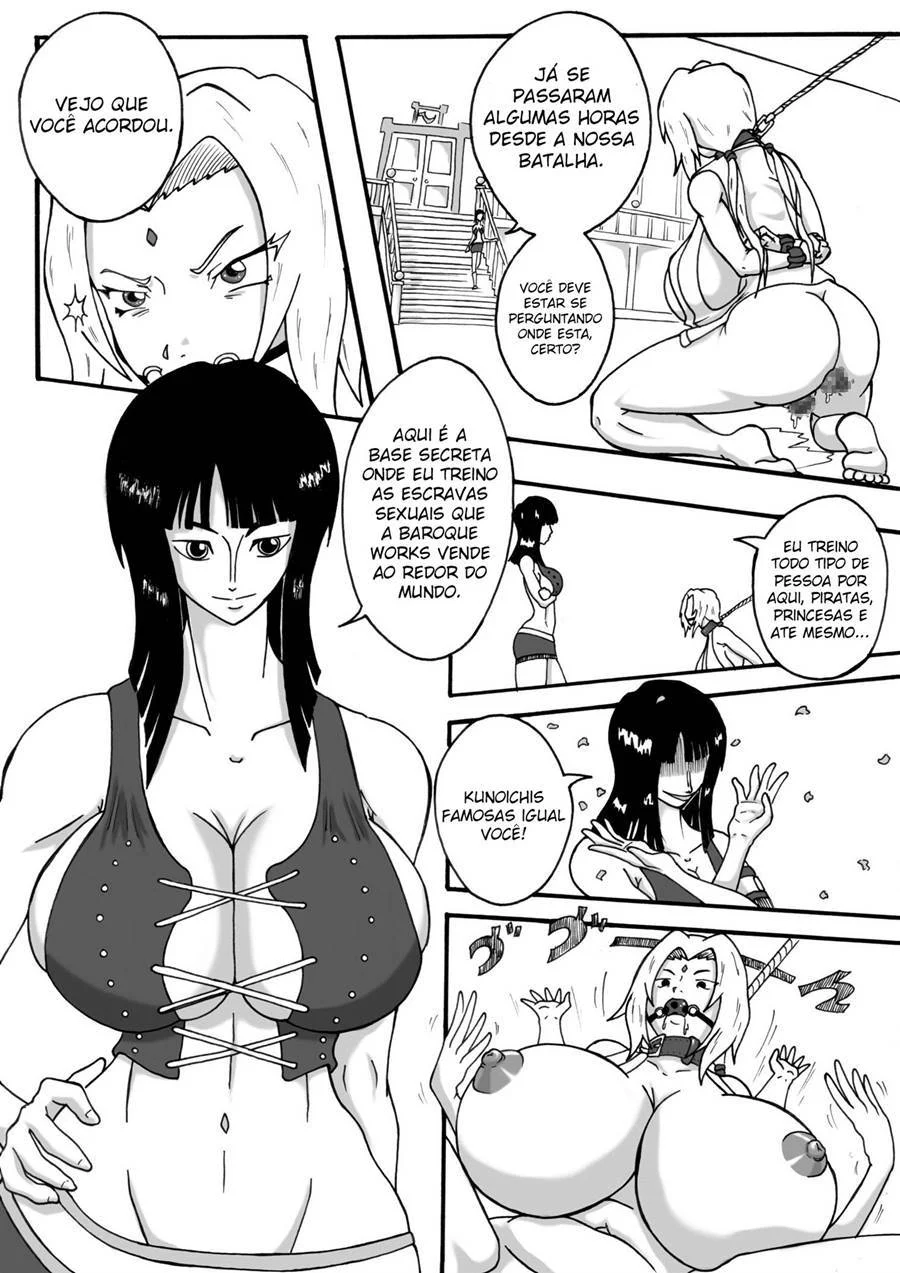 Piratas e Ninjas: Aventuras Eróticas em One Piece - Quadrinhos Proibidos