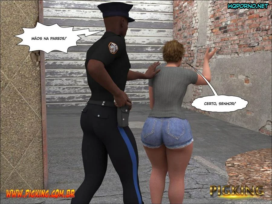 Policial Gay Revistando: Inspeção Íntima e Sexo Explícito nos Quadrinhos Policial Gay Revistando: Inspeção Íntima e Sexo Explícito nos Quadrinhos