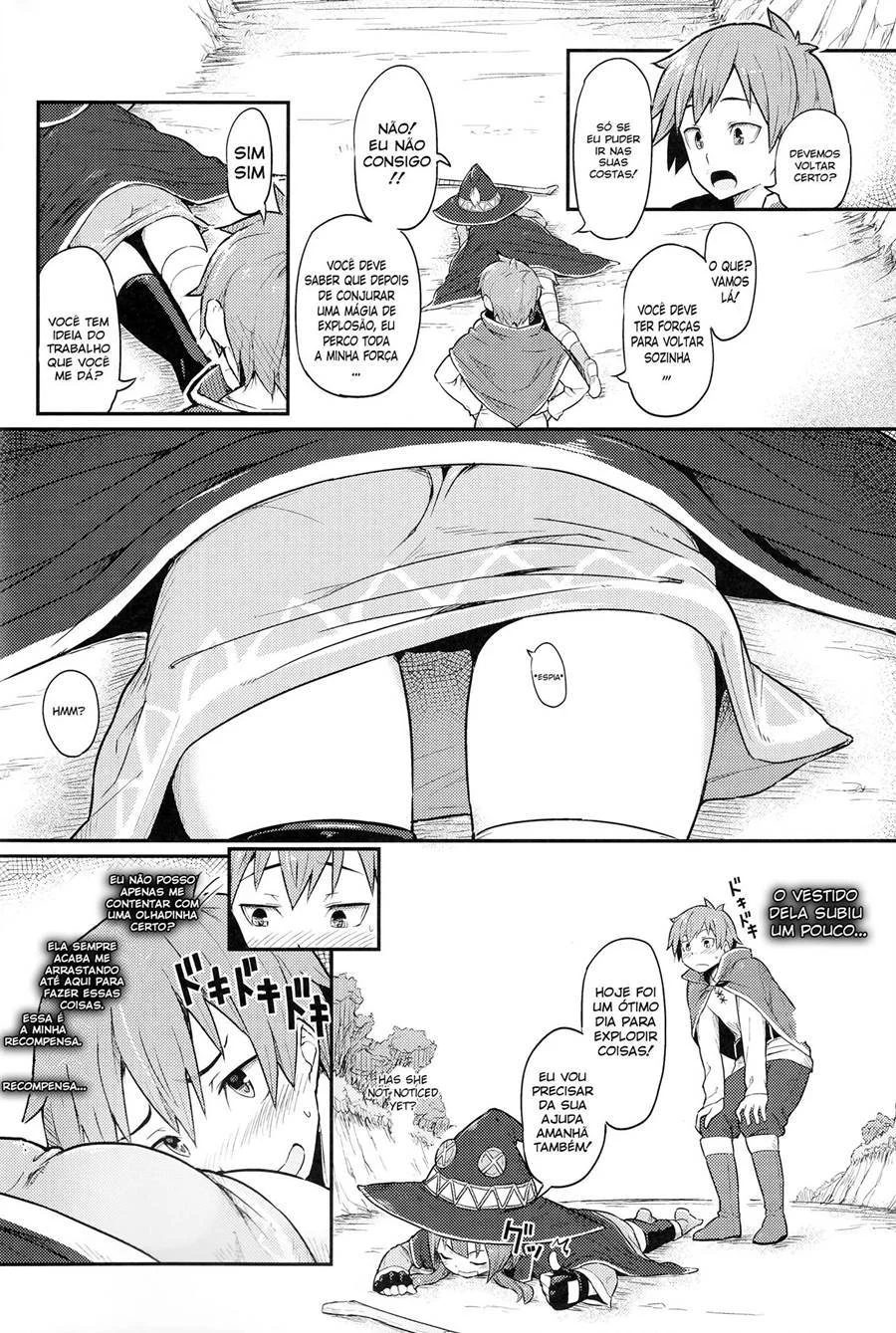 Quadrinhos Eróticos de KonoSuba: Recompensas Explícitas em Cenas Quentes Quadrinhos Eróticos de KonoSuba: Recompensas Explícitas em Cenas Quentes