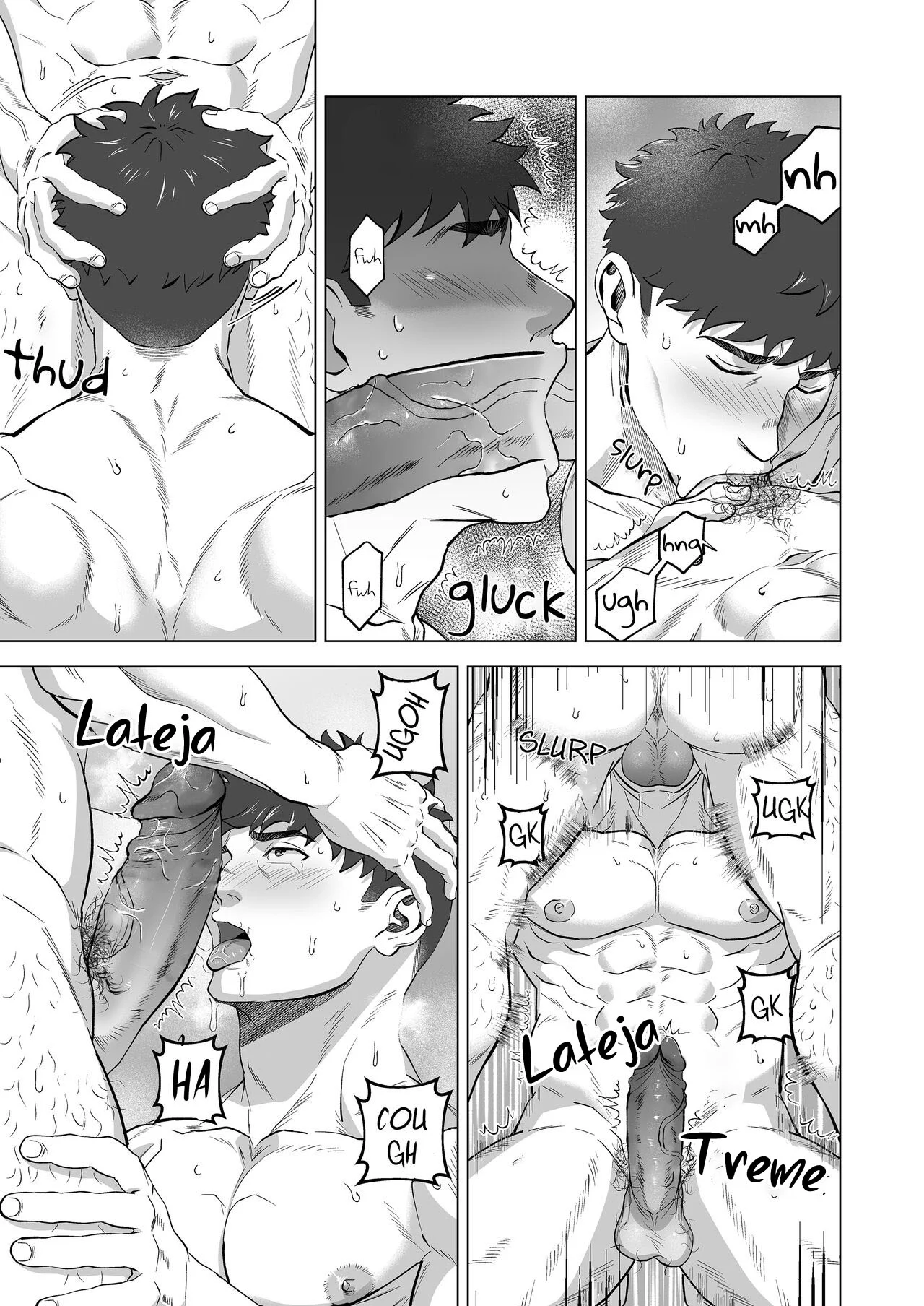 Quer Leitar Vendo Dois Machos Transando? Veja Agora Esta HQ Erótica Explícita