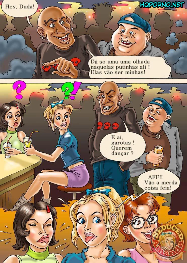 Incesto Proibido: Amanda Enfrenta o Desejo do Pai em HQ de Pornô Cartoon