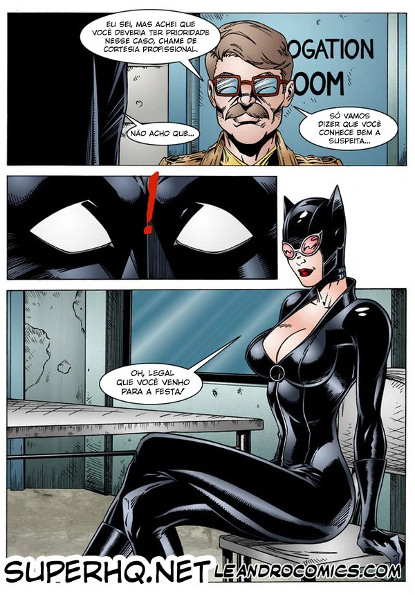 Batman Arrega a Mulher-Gato em HQ Erótica Exclusiva