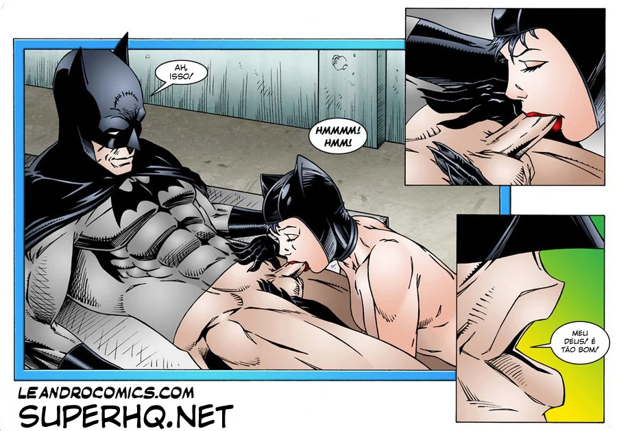 Batman Arrega a Mulher-Gato em HQ Erótica Exclusiva