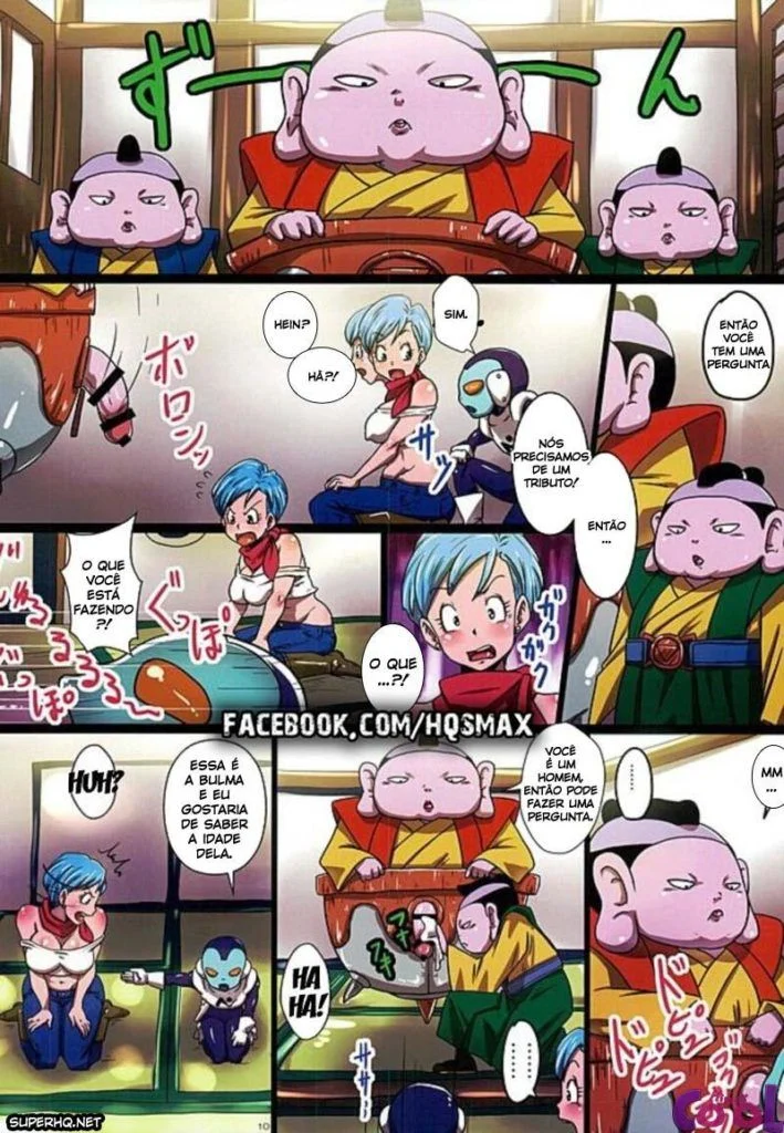 Elas não aguentam mais! As personagens de Dragon Ball Z em cenas pornô explícitas de tirar o fôlego
