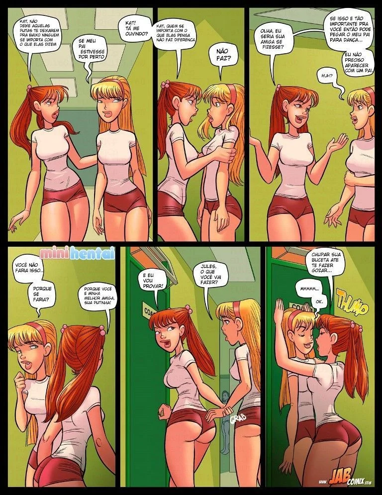 Ay Papi 15: Safadeza Explícita nos Corredores Escolares - Hentai em HQ