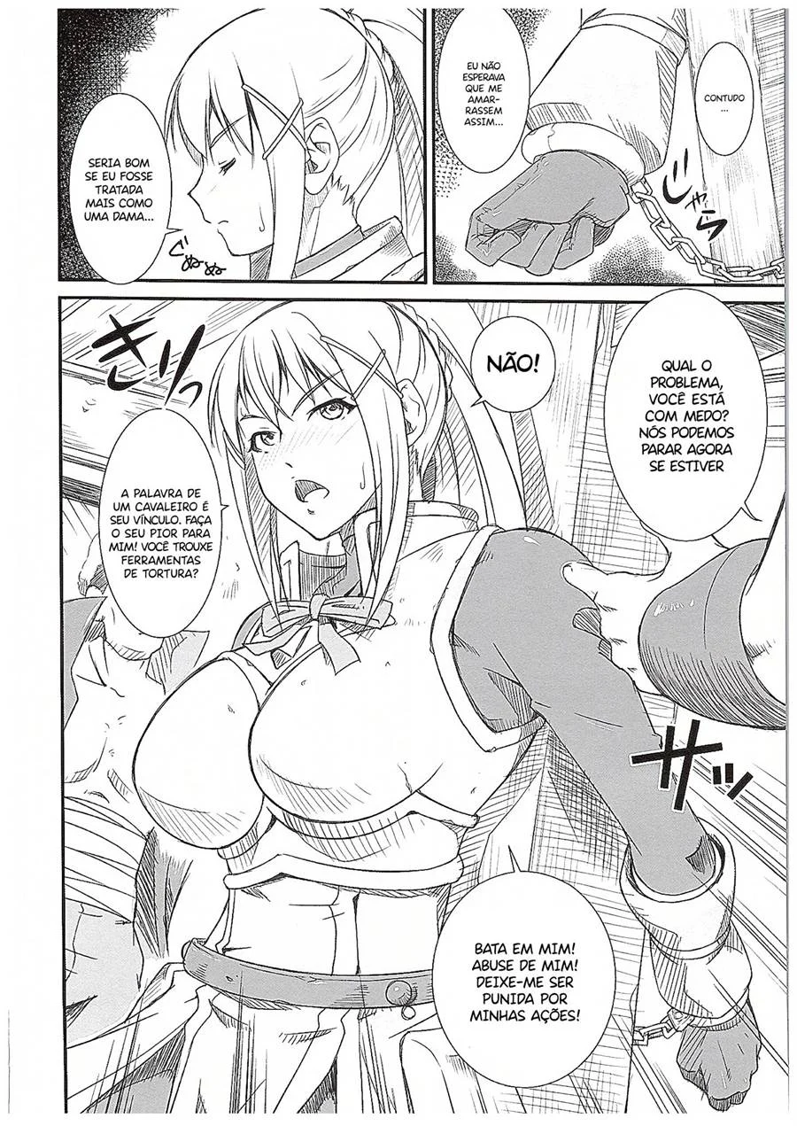 Cavaleiro Obsceno de KonoSuba — Quadrinhos Explícitos de Foda Brutal Cavaleiro Obsceno de KonoSuba — Quadrinhos Explícitos de Foda Brutal