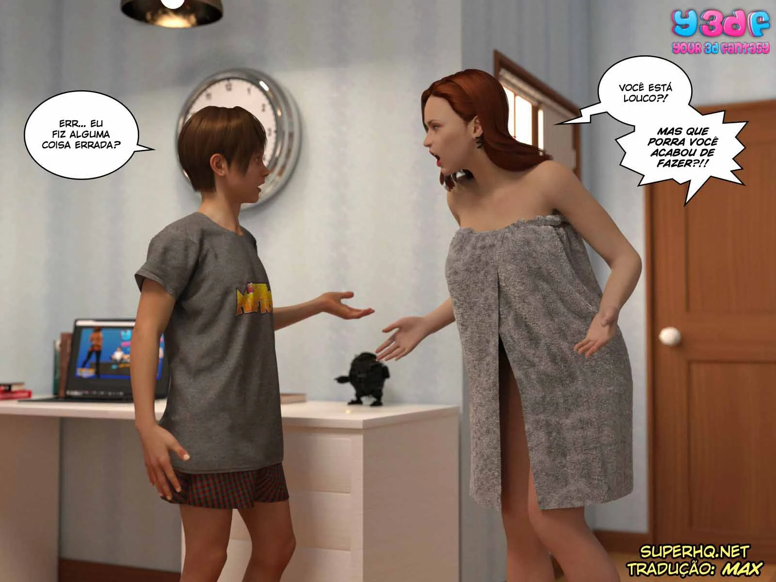 Pai e Filha: Sexo Explícito com a Chefona Safada no Escritório