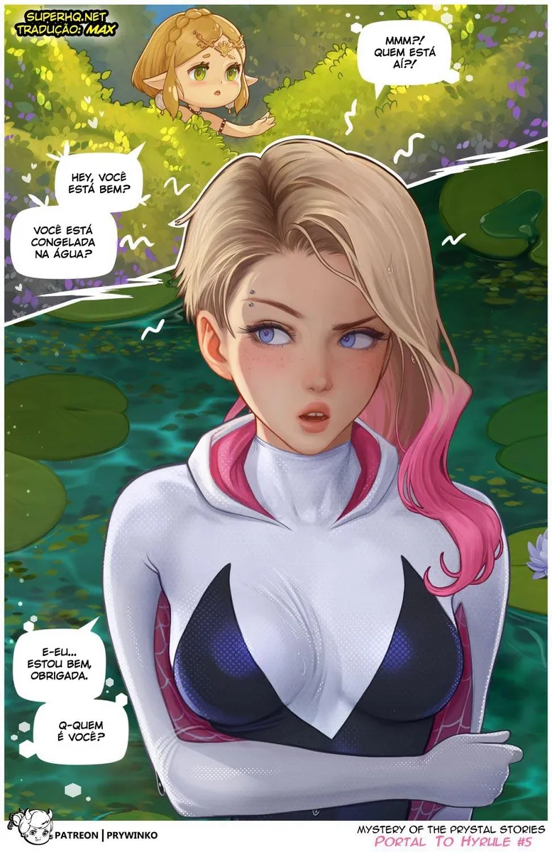 Sexo Explícito: Spiderman e Zelda em Aventuras Eróticas