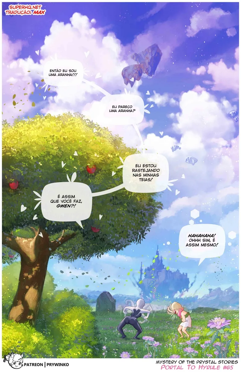 Sexo Explícito: Spiderman e Zelda em Aventuras Eróticas