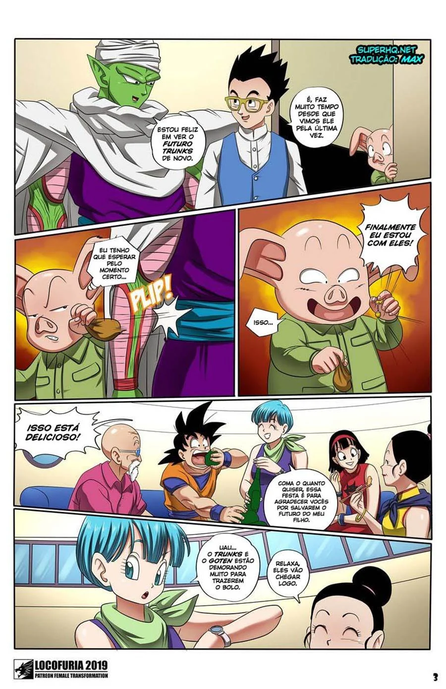 Fusão Potara: Sexo Explícito com as Deusas do Universo Dragon Ball Fusão Potara: Sexo Explícito com as Deusas do Universo Dragon Ball