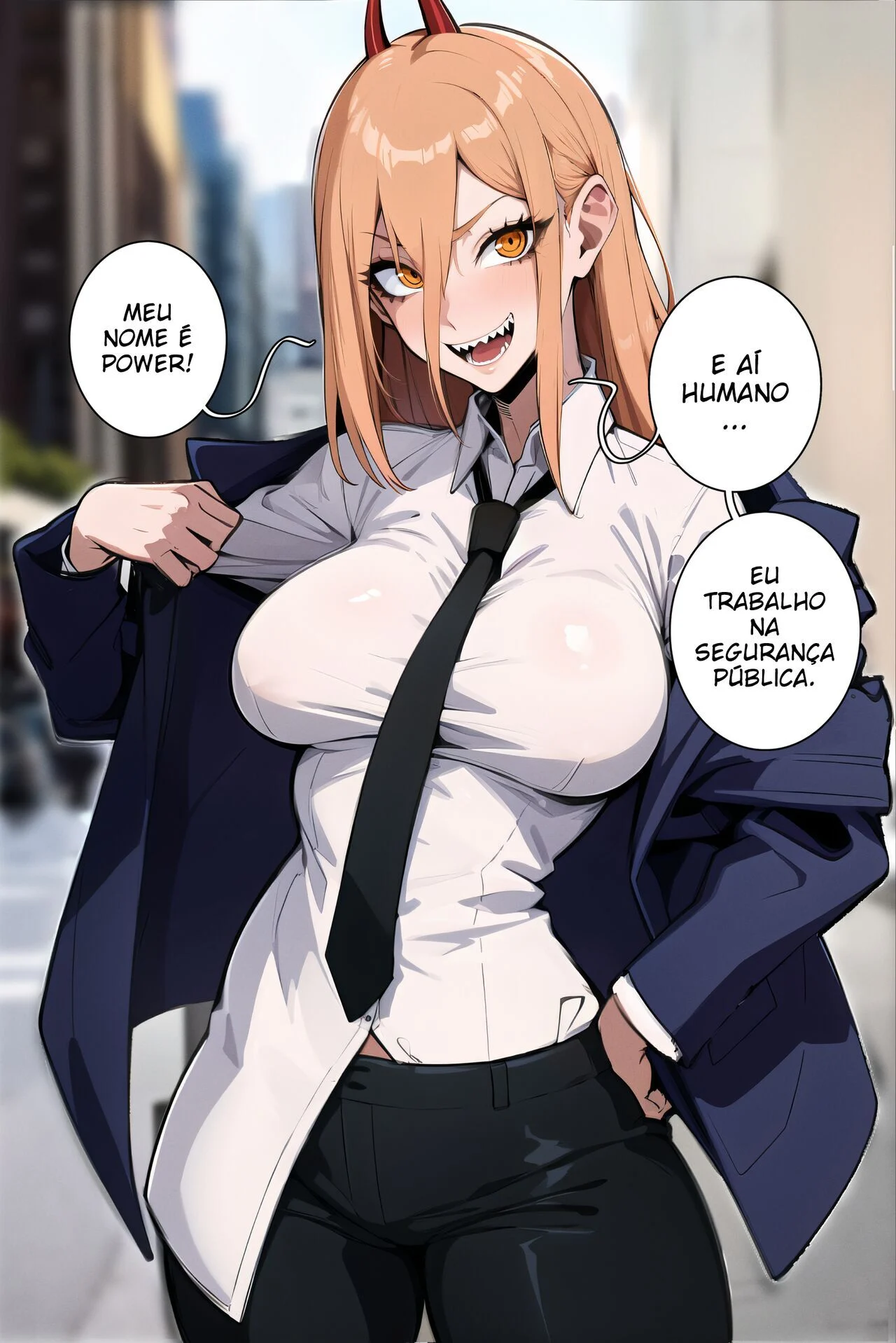 Comendo a Power de Chainsaw Man: Quadrinhos de Sexo Explícito e Selvagem Comendo a Power de Chainsaw Man: Quadrinhos de Sexo Explícito e Selvagem