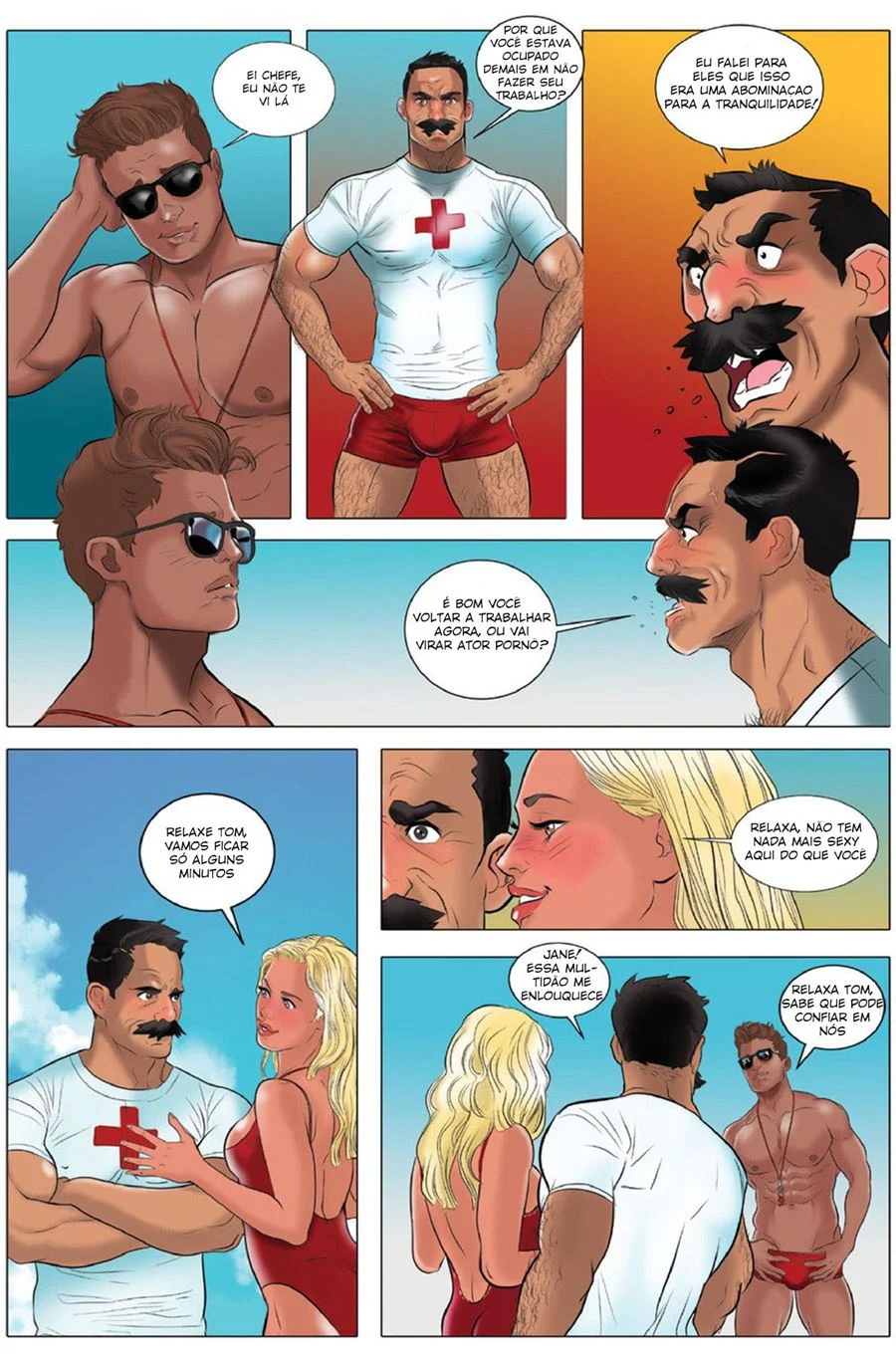 Titulo Novo: Macho Dominador Desenrola Rola Gigante em Sexo Explícito de Anime Gay