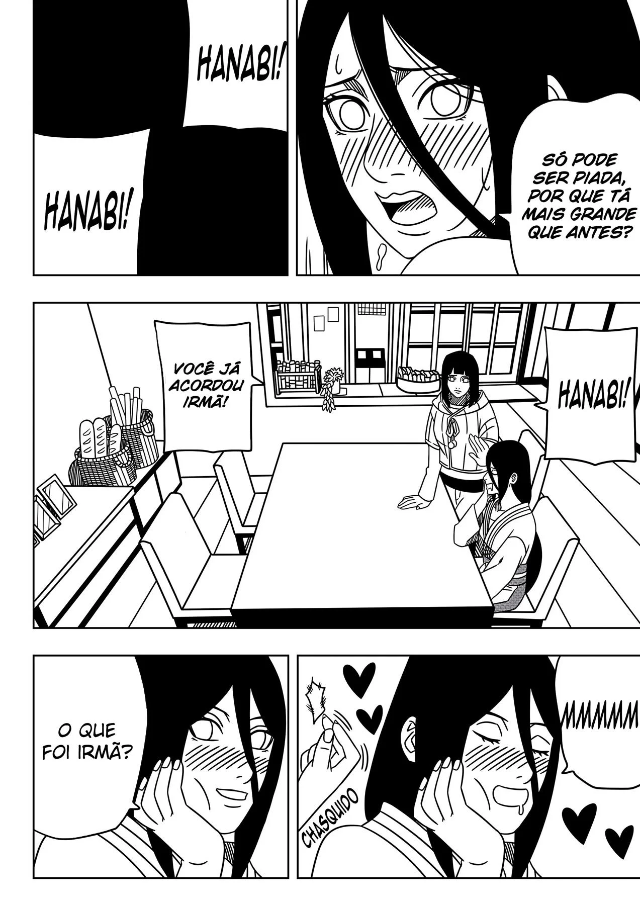 Presente de Aniversário: As Irmãs Hyuga em Cena Explícita em HQ Presente de Aniversário: As Irmãs Hyuga em Cena Explícita em HQ