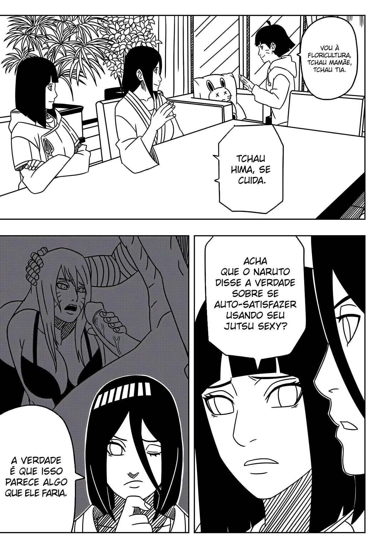 Presente de Aniversário: As Irmãs Hyuga em Cena Explícita em HQ Presente de Aniversário: As Irmãs Hyuga em Cena Explícita em HQ