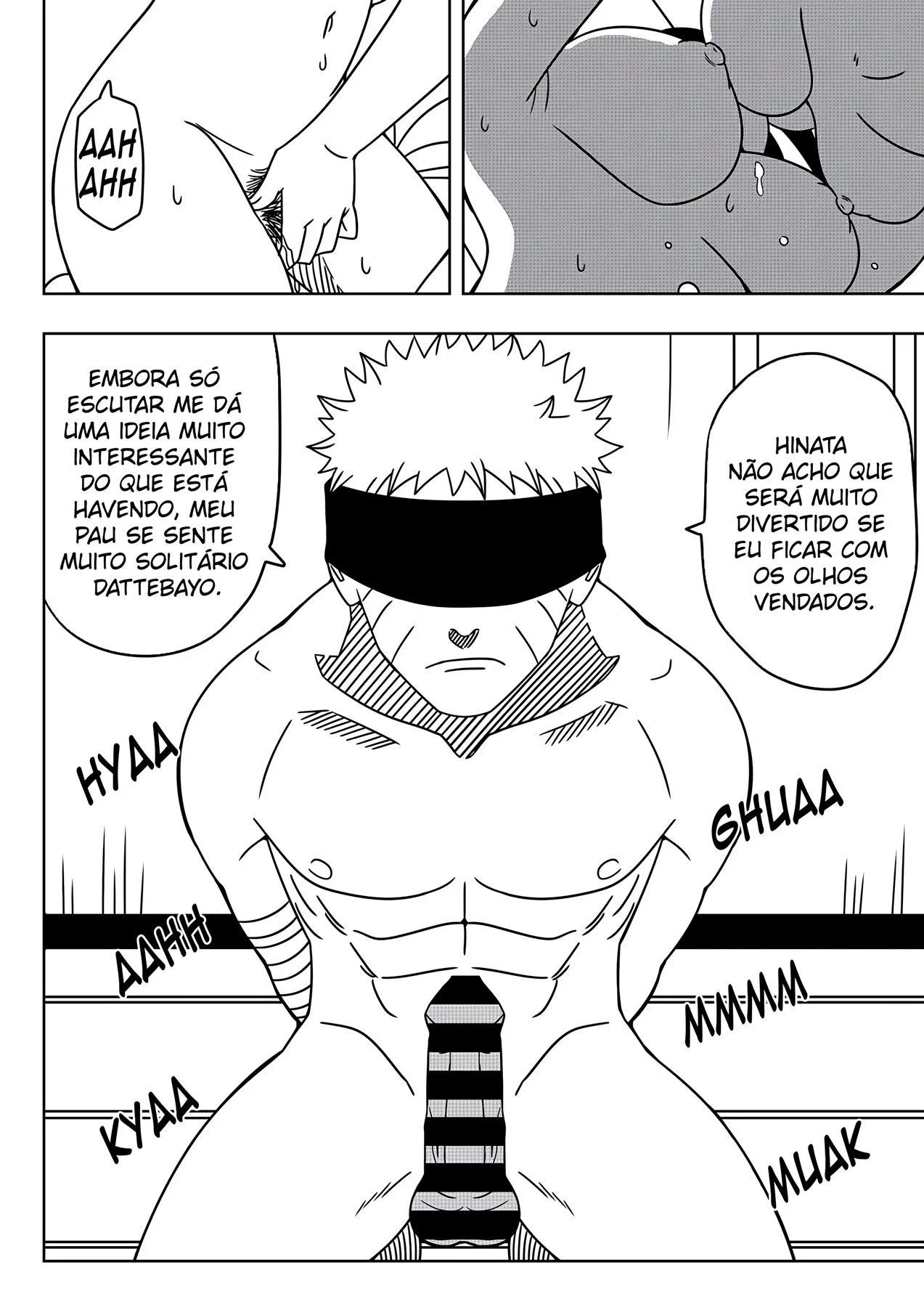 Presente de Aniversário: As Irmãs Hyuga em Cena Explícita em HQ Presente de Aniversário: As Irmãs Hyuga em Cena Explícita em HQ