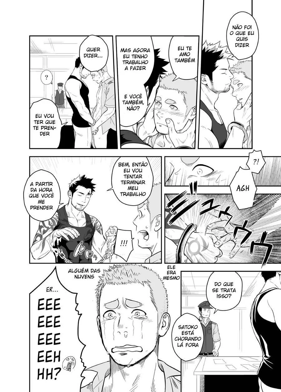 Pau Gigante do Deus da Fertilidade - Sexo Explícito Gay em HQ