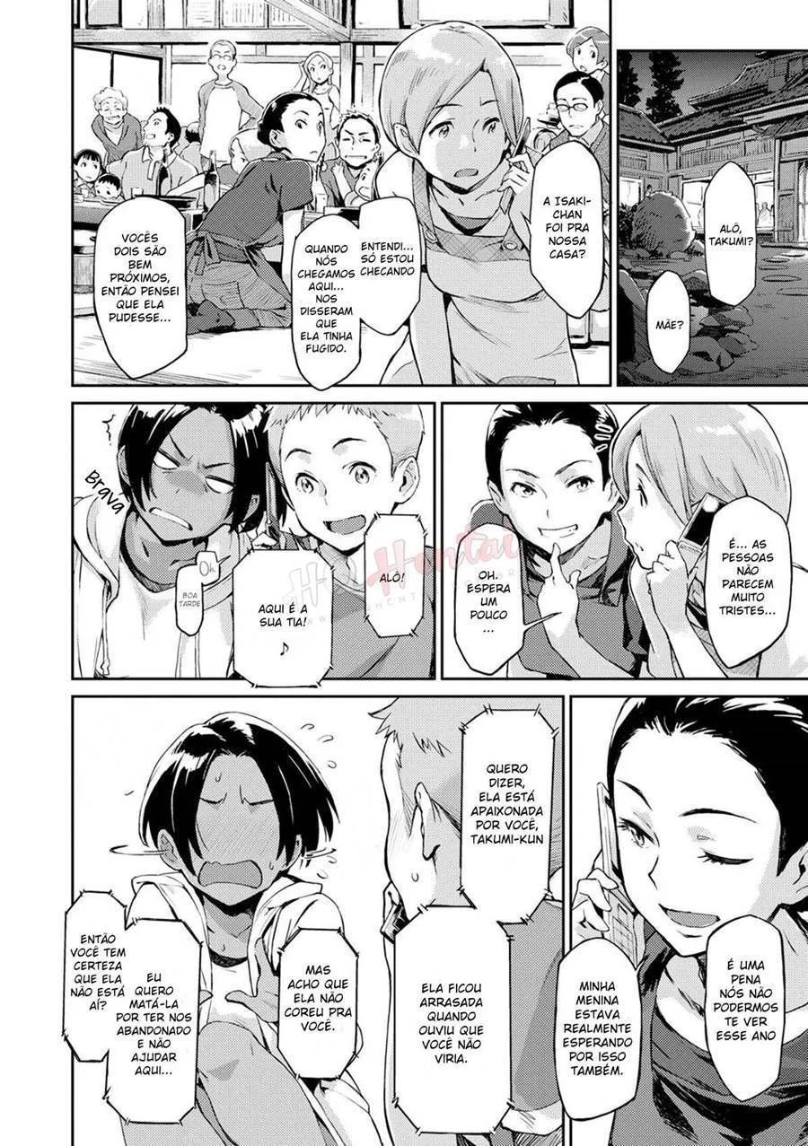 Amante Escondida: Prima Fugitiva em HQ de Sexo Ardente