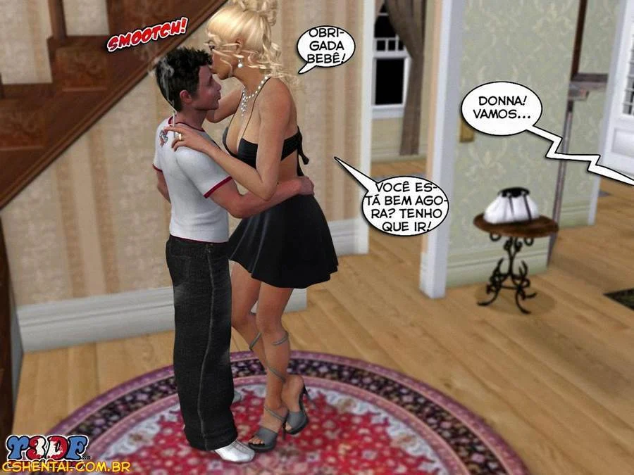 Prima 2: Irmãs em Suruba Quente - HQ 3D Explícita