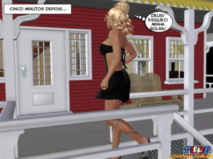 Prima 2: Irmãs em Suruba Quente - HQ 3D Explícita