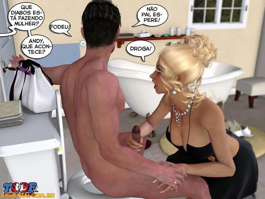 Prima 2: Irmãs em Suruba Quente - HQ 3D Explícita