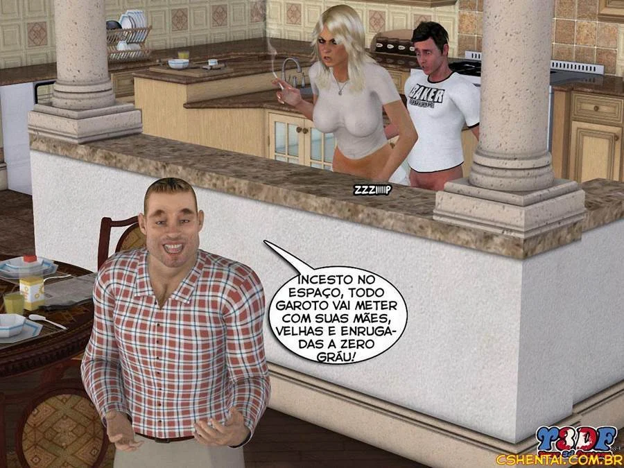 Prima 2: Irmãs em Suruba Quente - HQ 3D Explícita