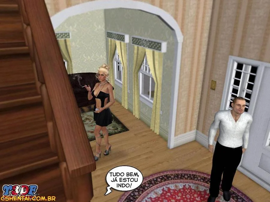 Prima 2: Irmãs em Suruba Quente - HQ 3D Explícita