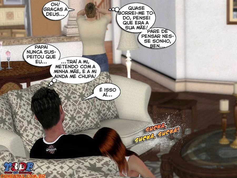 História Erótica em 3D: Primavera Quente e Perversa com Amiga Próxima