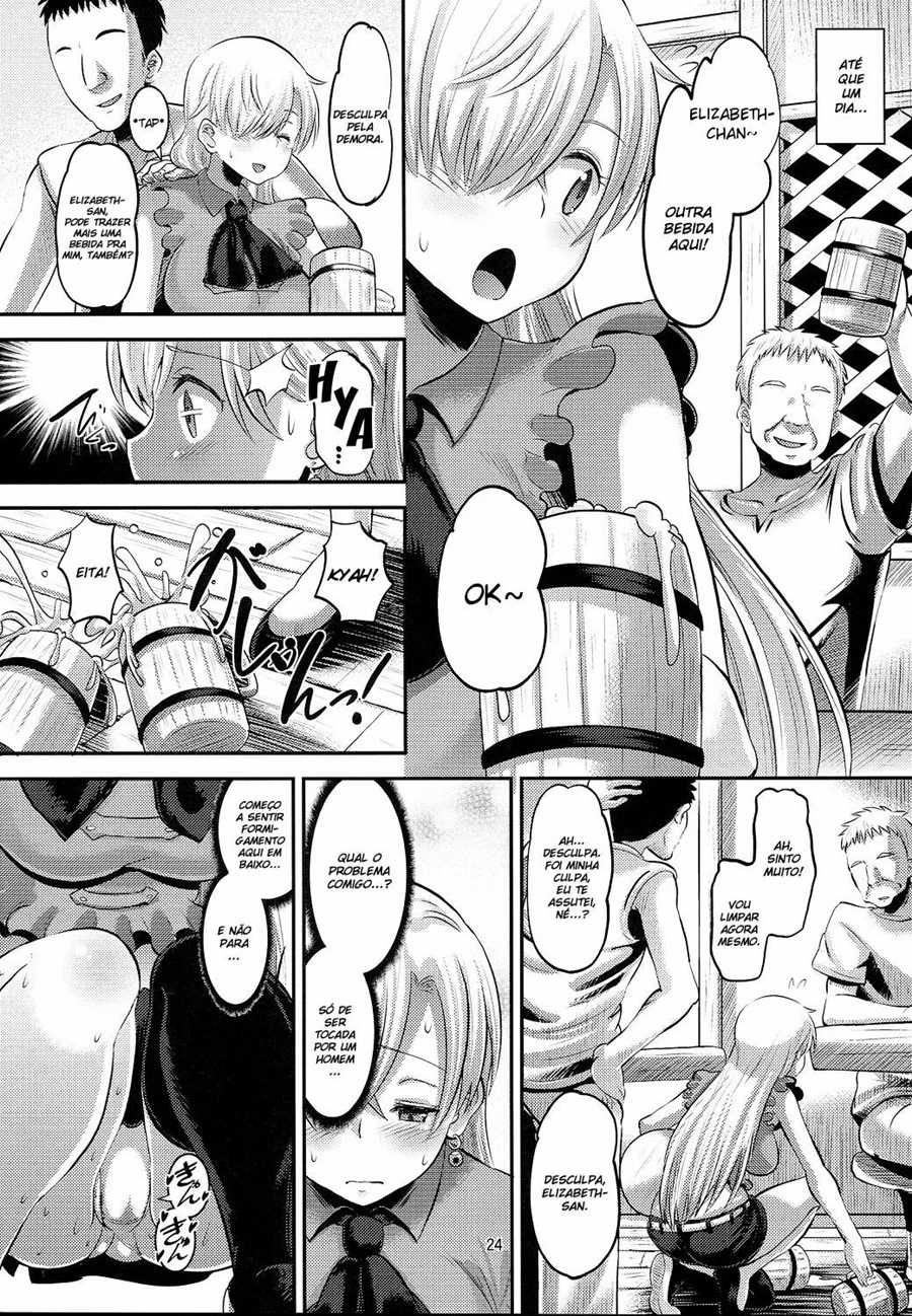 Inocência Corrompida: A Princesa Elizabeth Submissa em Nanatsu no Taizai Inocência Corrompida: A Princesa Elizabeth Submissa em Nanatsu no Taizai