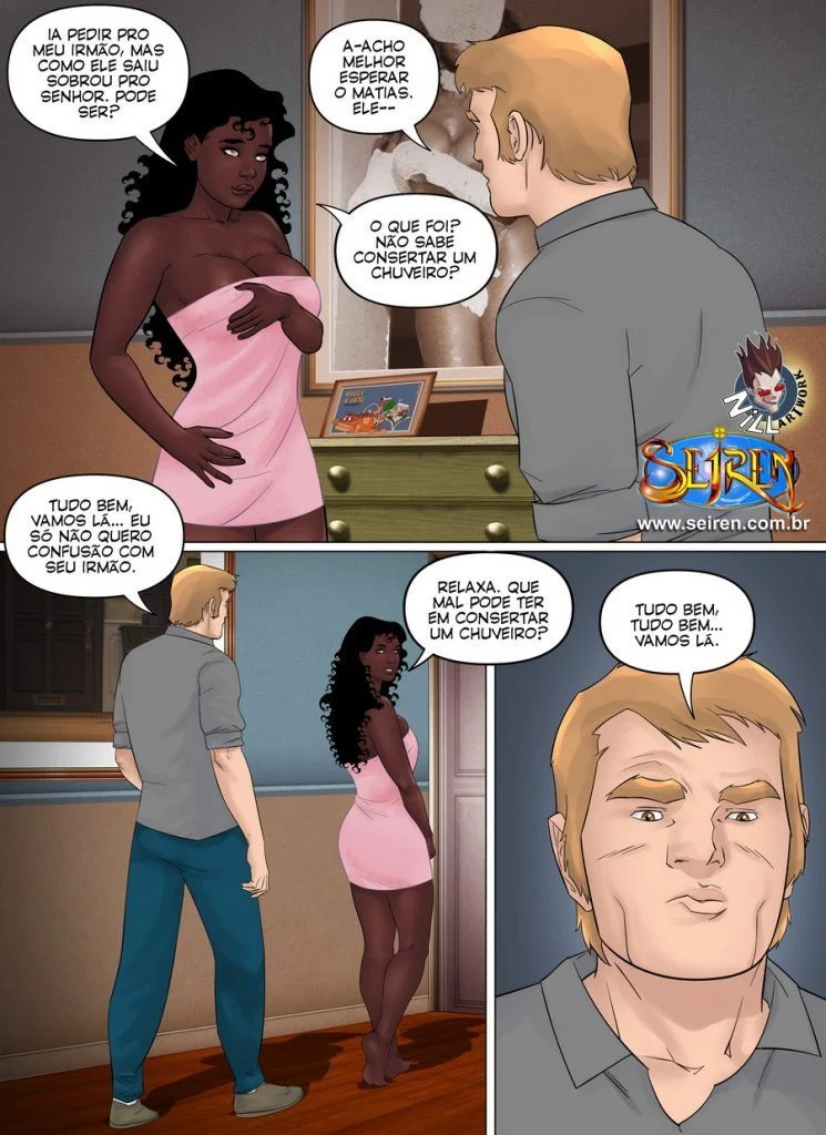 Colegial Virgem é Estuprada por Colegas em Quadrinhos Eróticos Explícitos