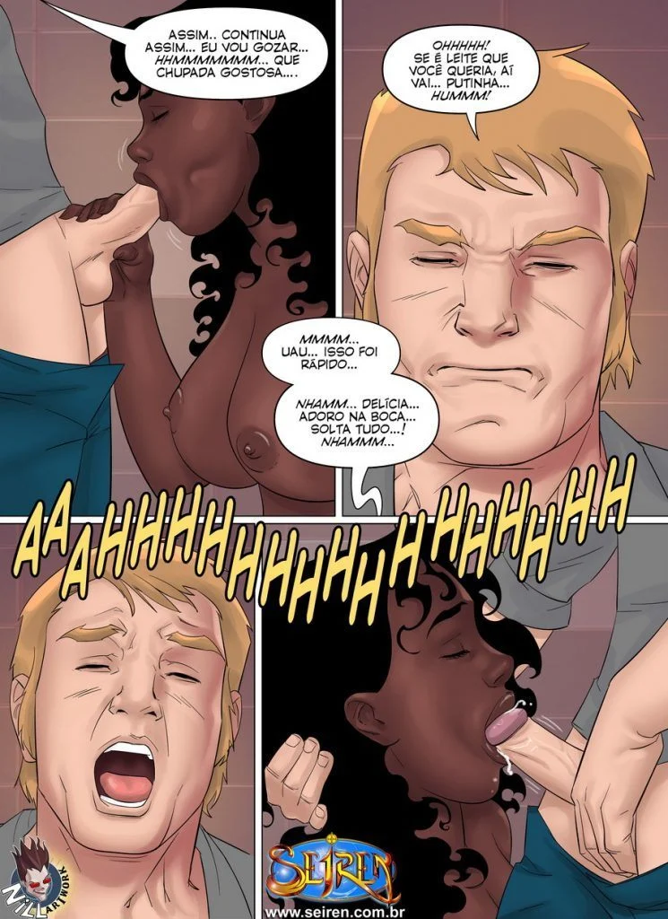 Colegial Virgem é Estuprada por Colegas em Quadrinhos Eróticos Explícitos